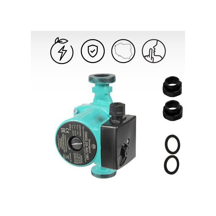 Bomba de circulación de calefacción central - OMNIGENA - OMIS 25-60/180 - Agua potable - Clase energética A
