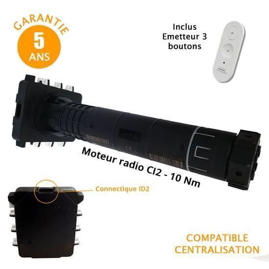 Radiomotore CI-2 - 10 Nm + telecomando Bubendorff