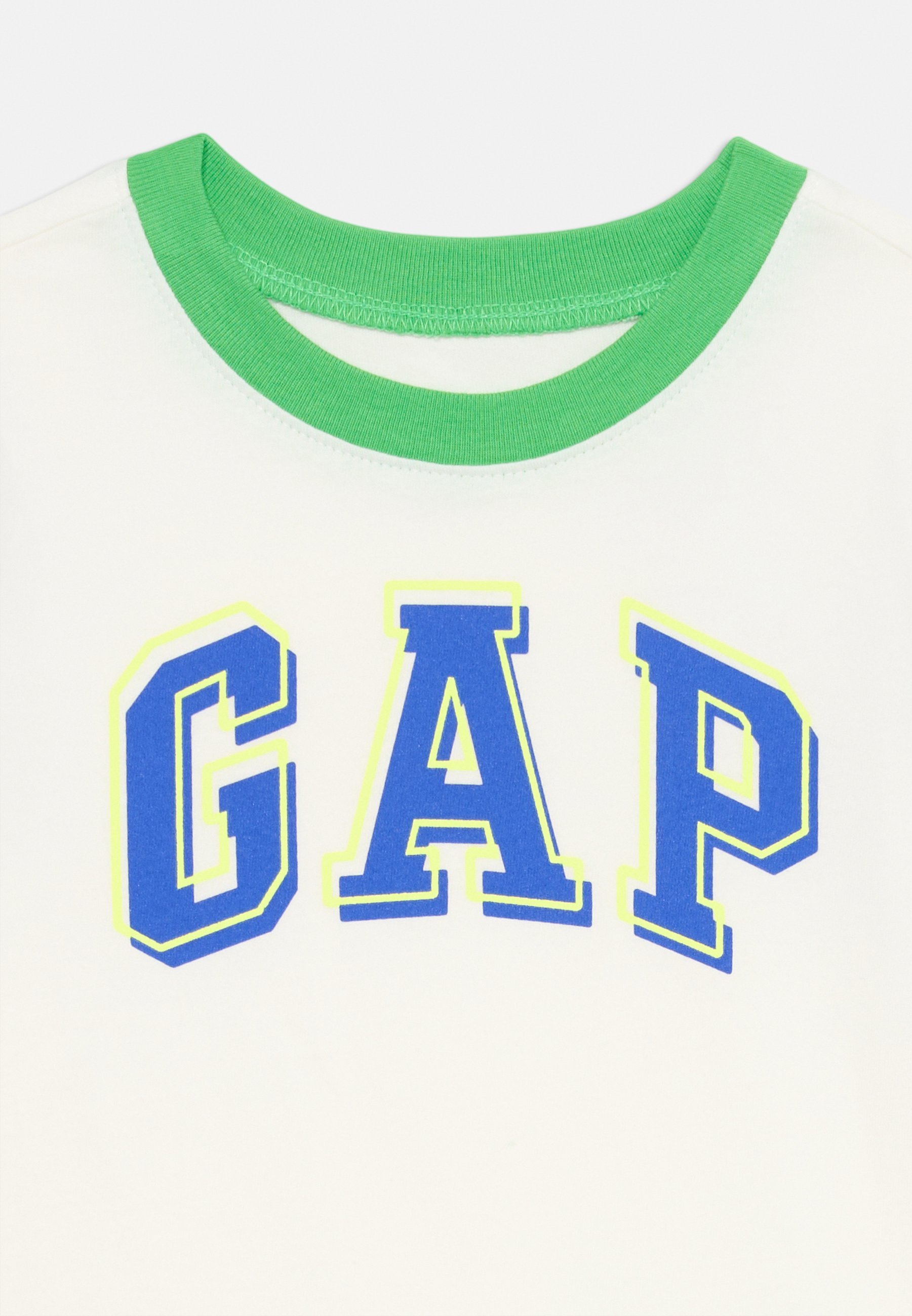 GAP BABYGAP LOGO COLORBLOCK T-SHIRT - Tricou cu imprimeu - new off white