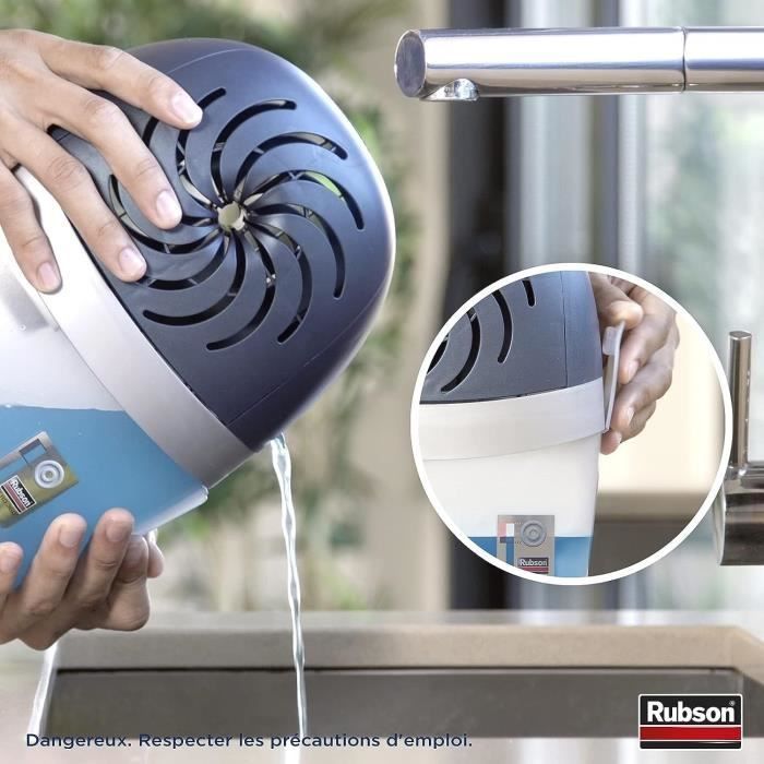 Refil Aero 360 Neutro para Absorvedor de Umidade RUBSON - Pacote com 12 refis