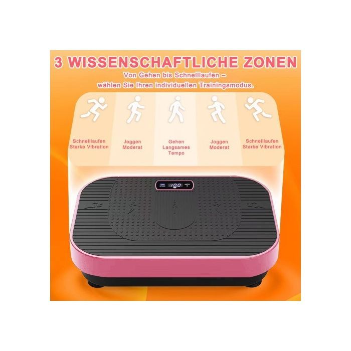 Plateforme Vibrante - BLOSSOM - Modèle avec Télécommande - 5 Programmes - 120 Niveaux - Bluetooth Intégré
