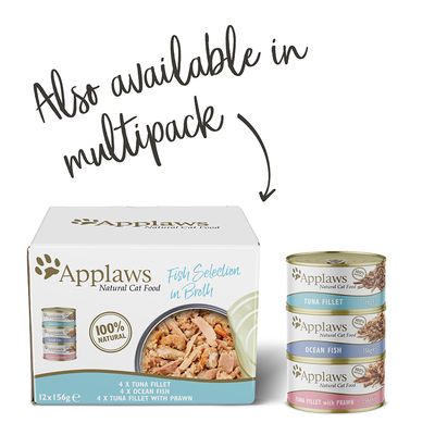 Applaws Gato Adulto Atum/Peixe em Caldo 156g