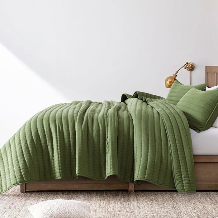 Colcha acolchada suave de 300x270 cm - Certificación Oeko-TEX - Manta acolchada sin funda de almohada