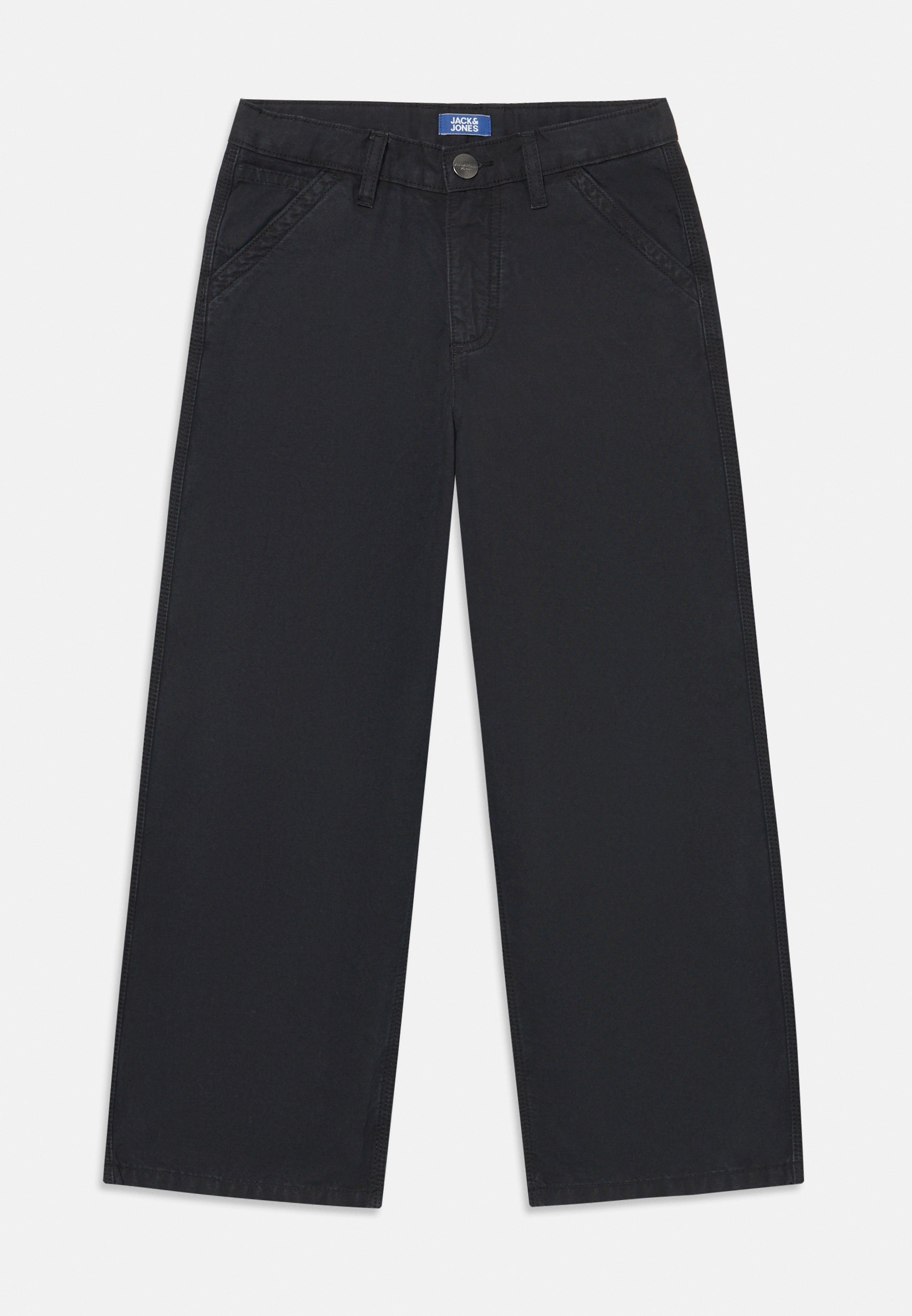 Spodnie robocze Jack & Jones Junior JPSTALEX - Jeansy o luźnym kroju - czarne