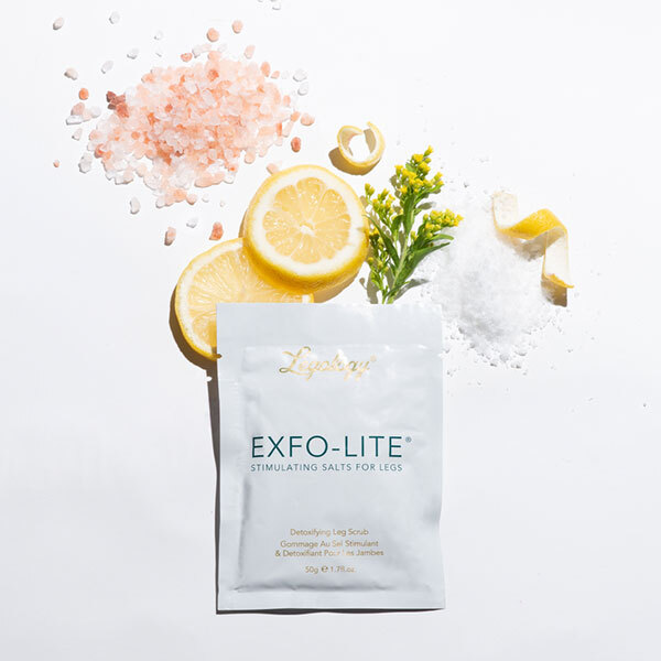 Legology Exfo-Lite Scrub cu sare pentru picioare, pliculeț individual