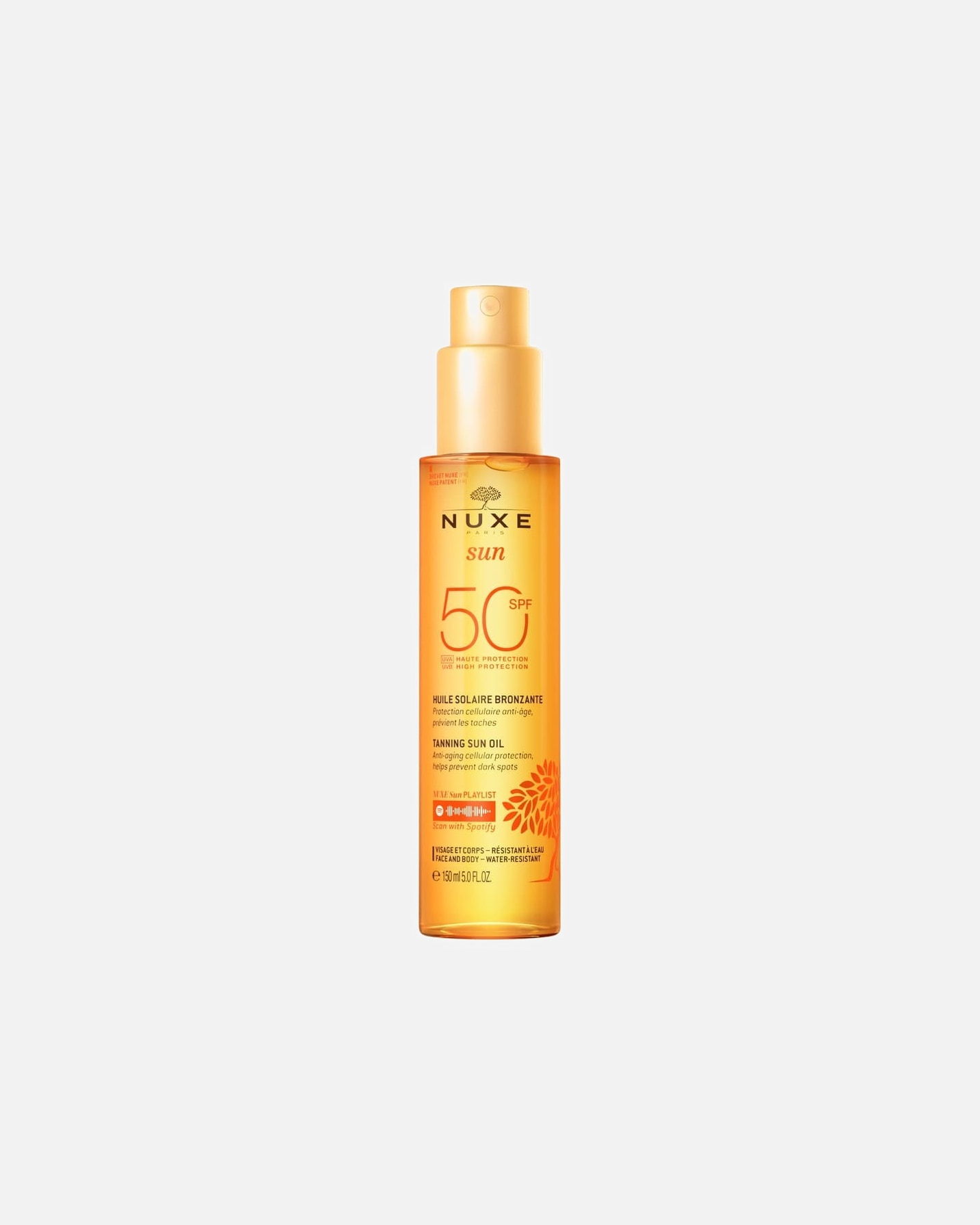 NUXE Sun Sololje for ansikt og kropp - 150 ml