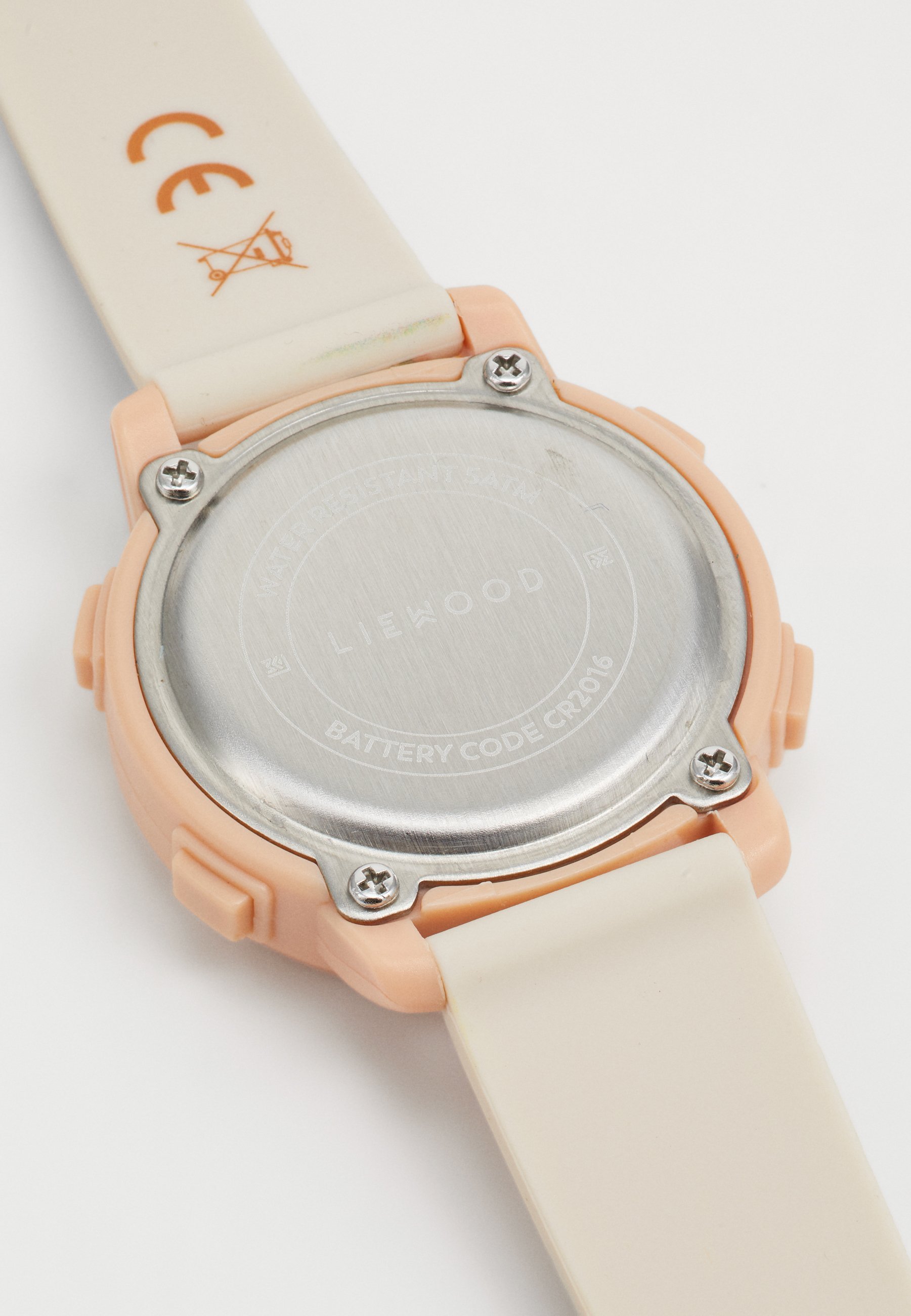 Liewood SUSSI POLSHORLOGE UNISEX - Digitaal horloge - perzik / zeeschelp