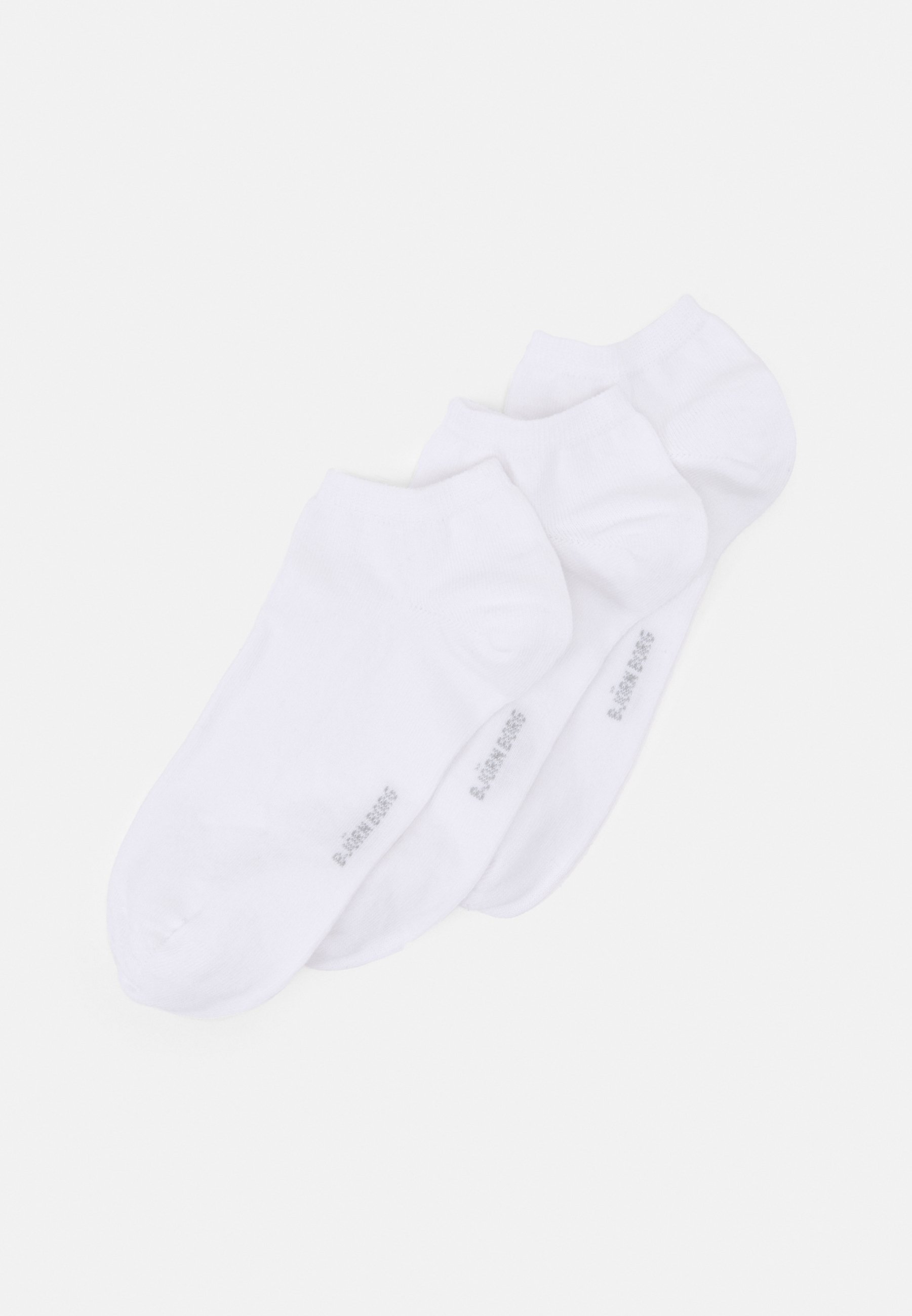 Björn Borg SOLID ESSENTIAL STEP UNISSEX 3 UNIDADES - Meias - brancas