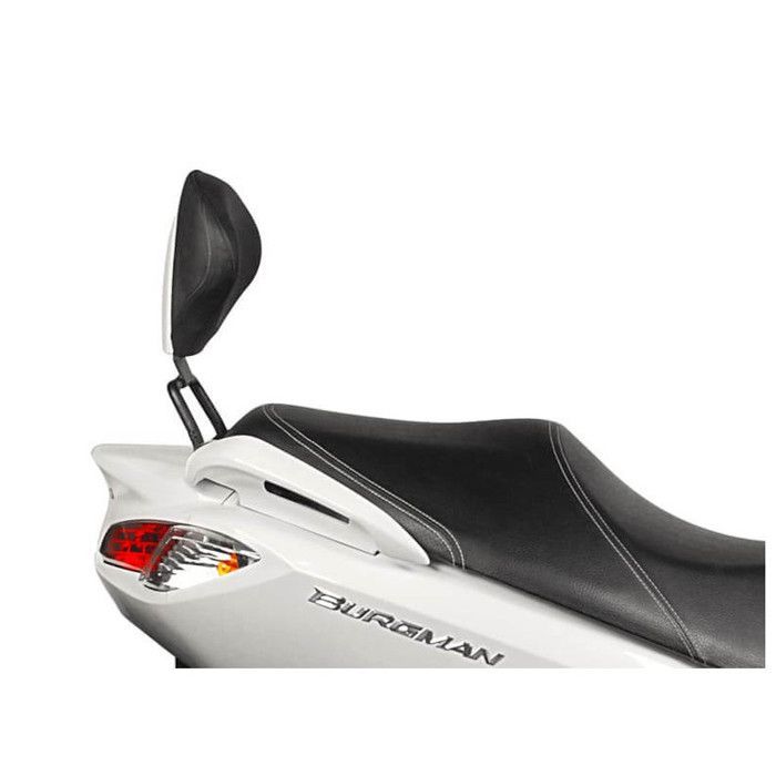 Motorrad-Rückenlehne – SHAD – Suzuki Burgman – Schwarz – Beifahrerkomfort – Universal