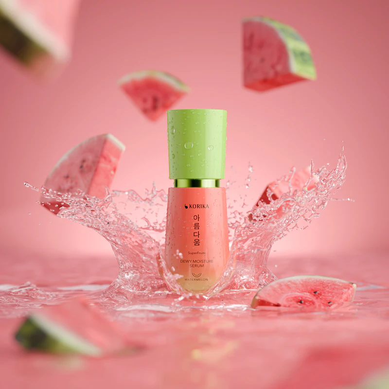 KORIKA SuperFruits Hydrating Glow Set, 3-teiliges Geschenkset, intensiv feuchtigkeitsspendend