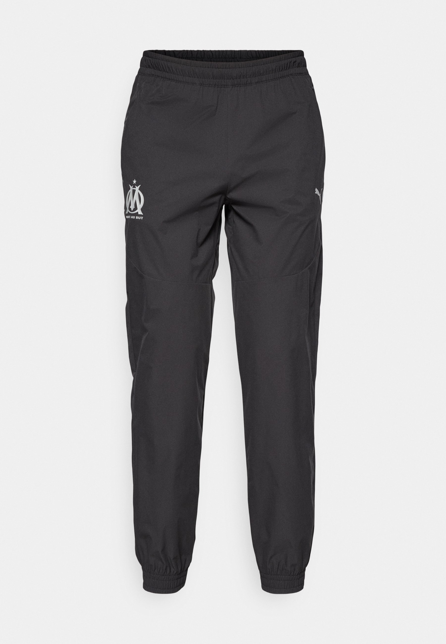 Puma OM PANTS - Klubirõivad - mustad/hõbedased