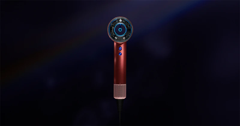 Dyson Supersonic™ Nural HD16 Fén na vlasy s jahodovou/červenou farbou