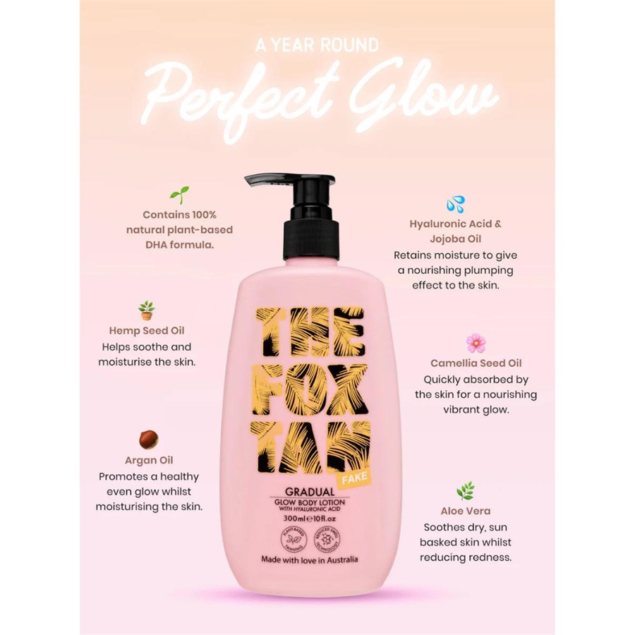 THE FOX TAN Körperlotion für einen sanften Teint - 300 ml