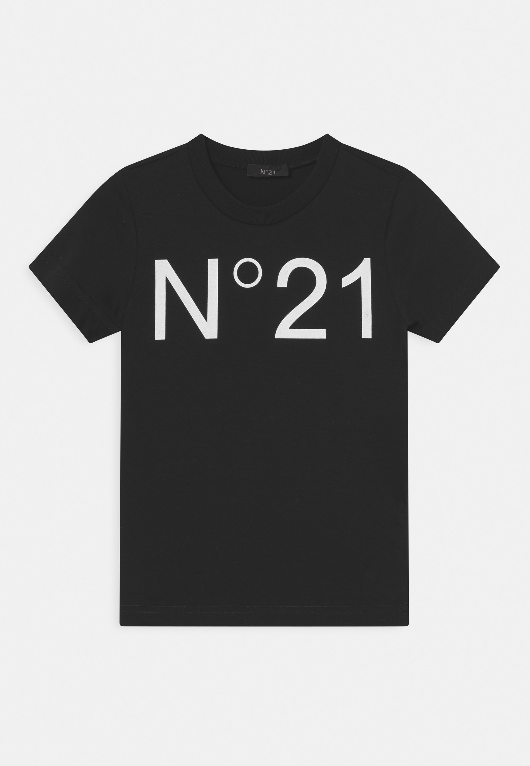 Nr. 21 UNISEX - T-shirt met print - zwart