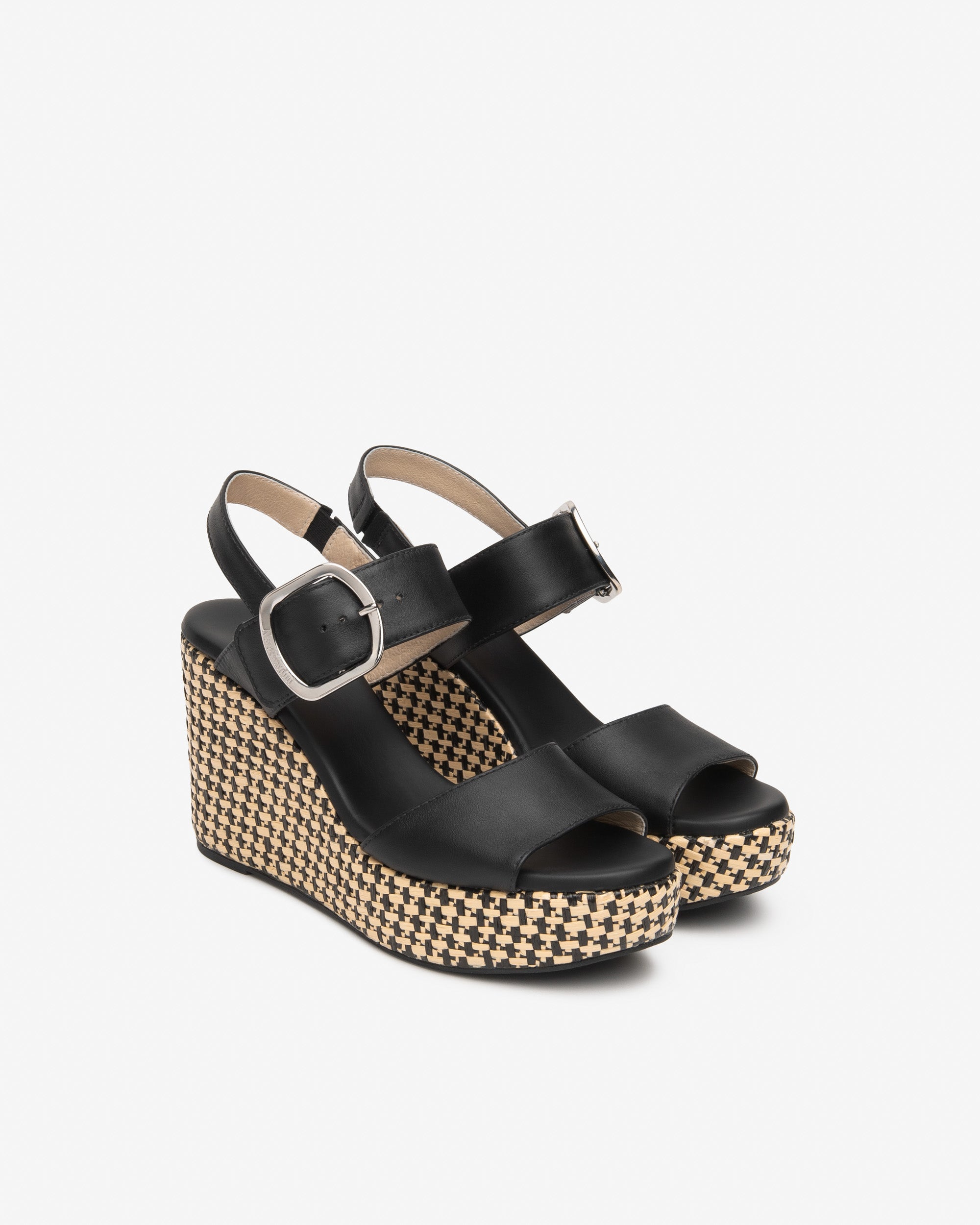  Damen-Ledersandalen