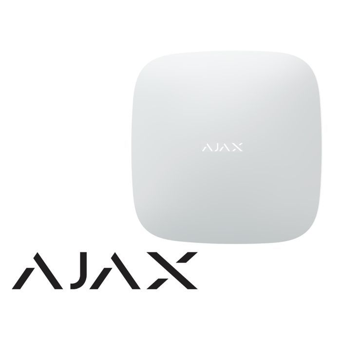 AJAX Centrale alarme AJAX Hub 2 Plus (2G/3G/4G + Ethernet RJ45 + WIFI) - Blanche