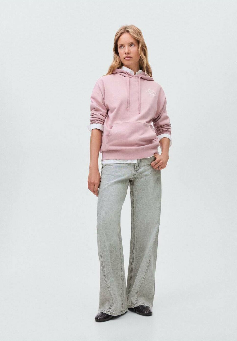 Mango Kids TEEN - Sweat à capuche - rose