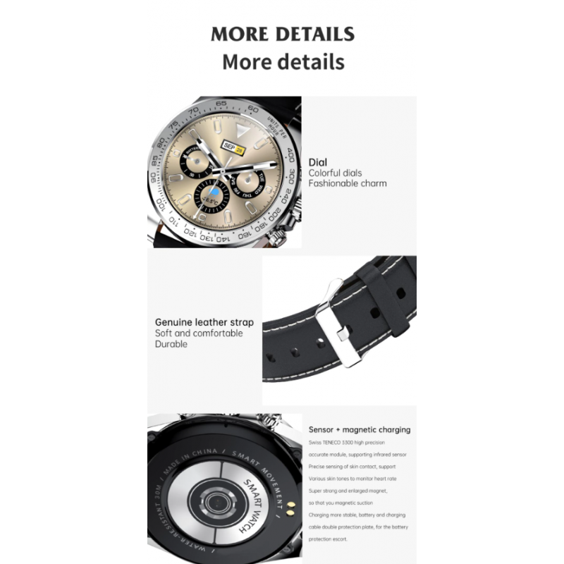  Smartwatch Smartek SW-AW13PRO-B