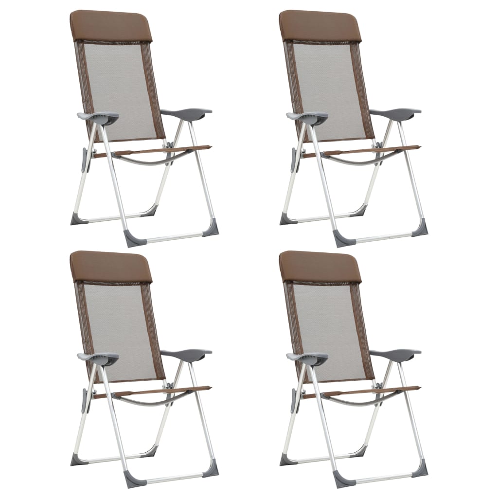 Sillas De Camping Plegables Vidaxl 4 Uds.