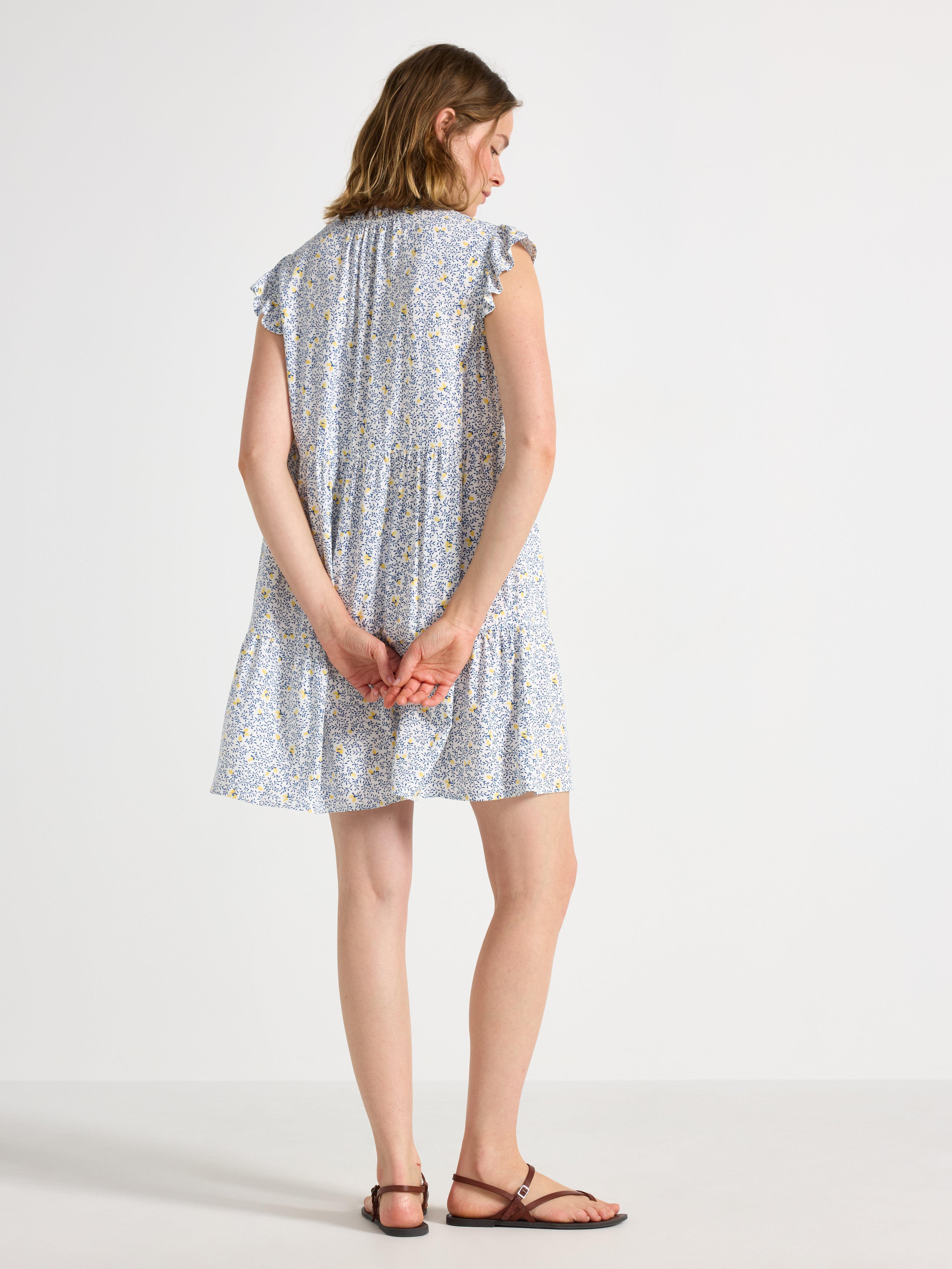 Mini vestido branco claro