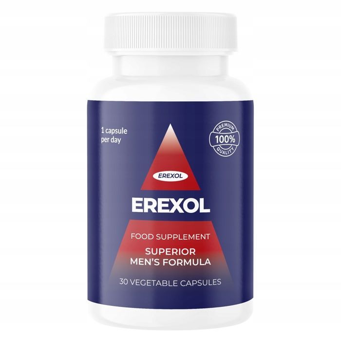 Erexol - Complemento alimenticio de 30 cápsulas