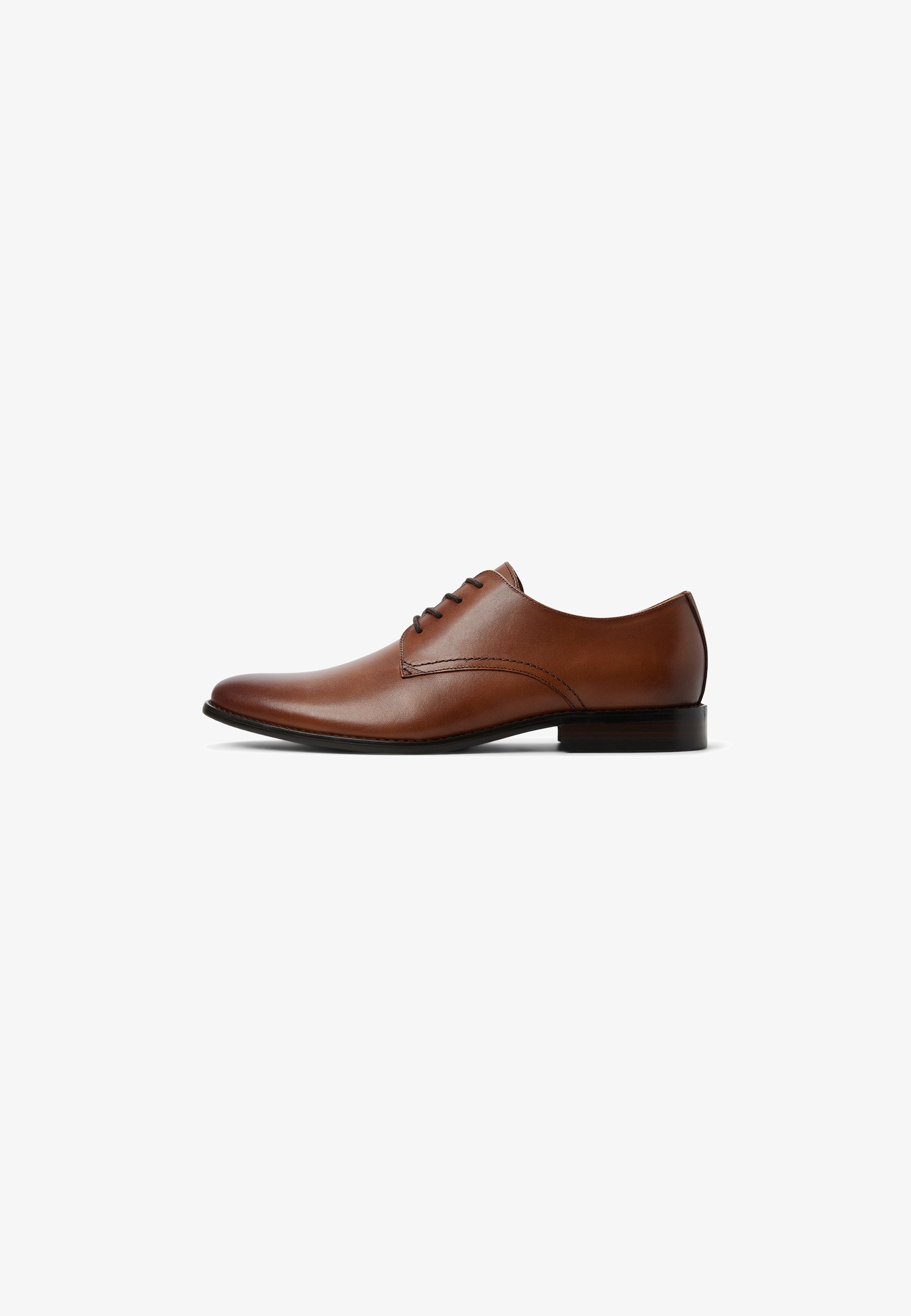 Elegantní šněrovací boty ALDO - koňaková
