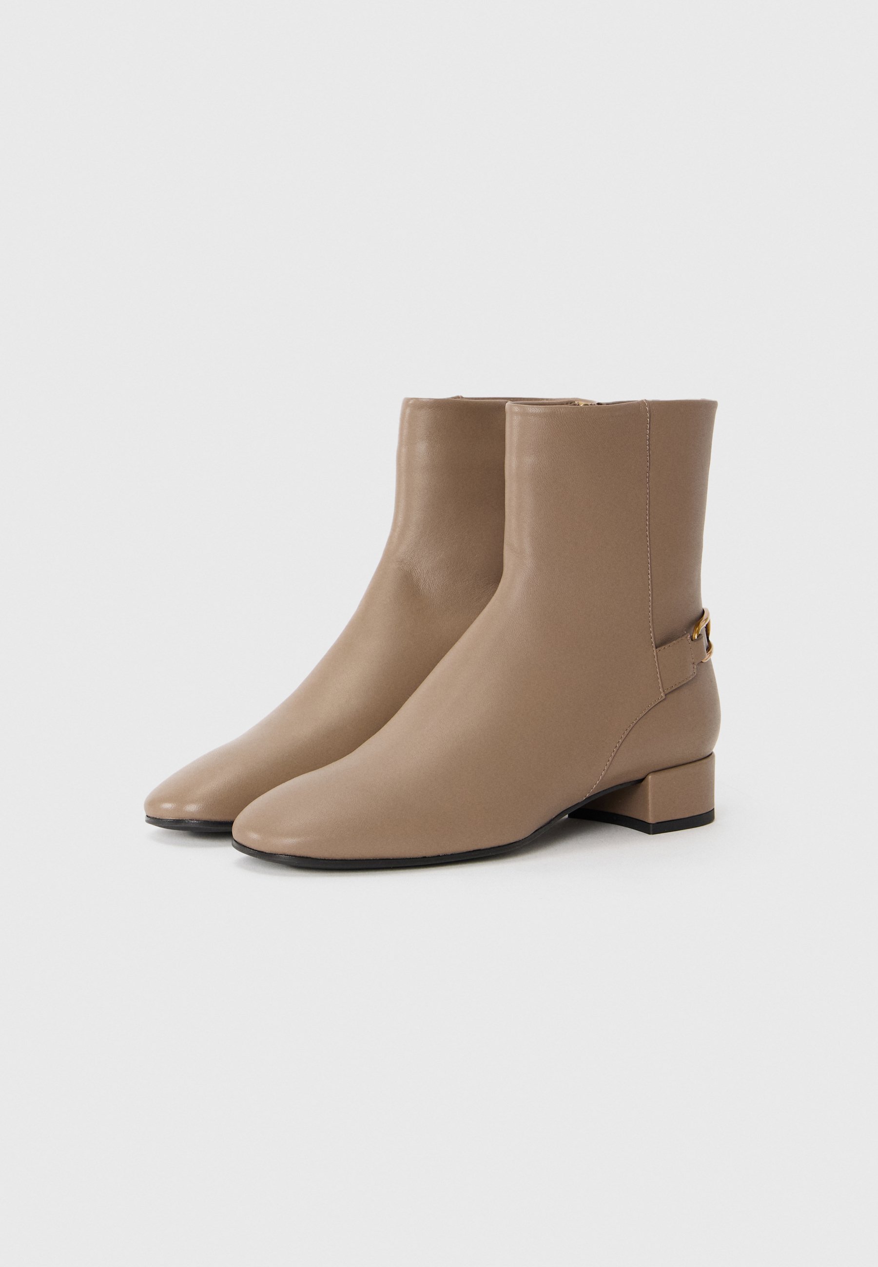Emporio Armani TRONCHETTO - Enkellaarsjes - taupe