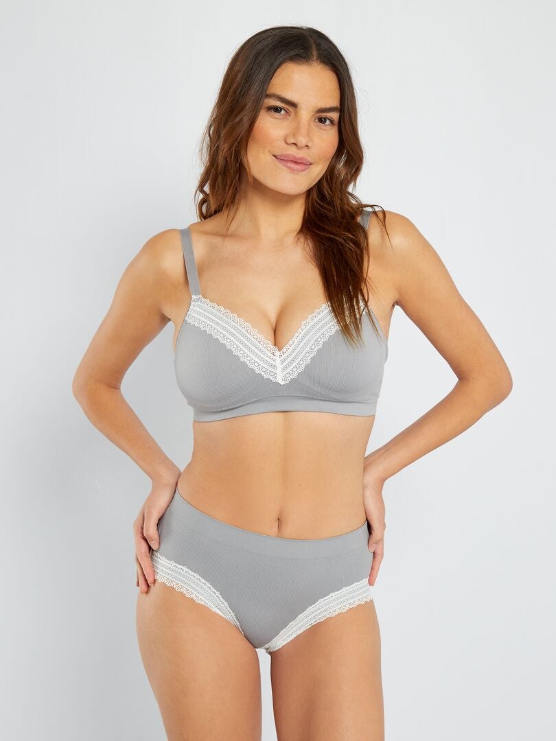Culotte 'Sans Complexe' - GRIJS