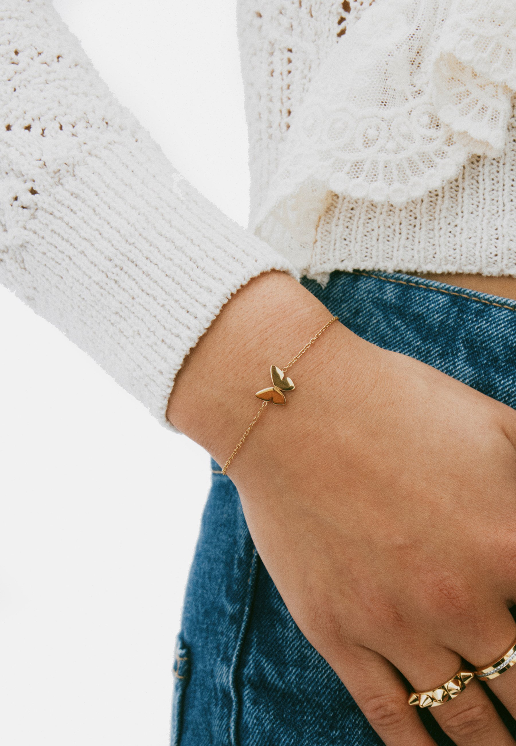 EDBLAD PAPILLON - Armband - goudkleurig