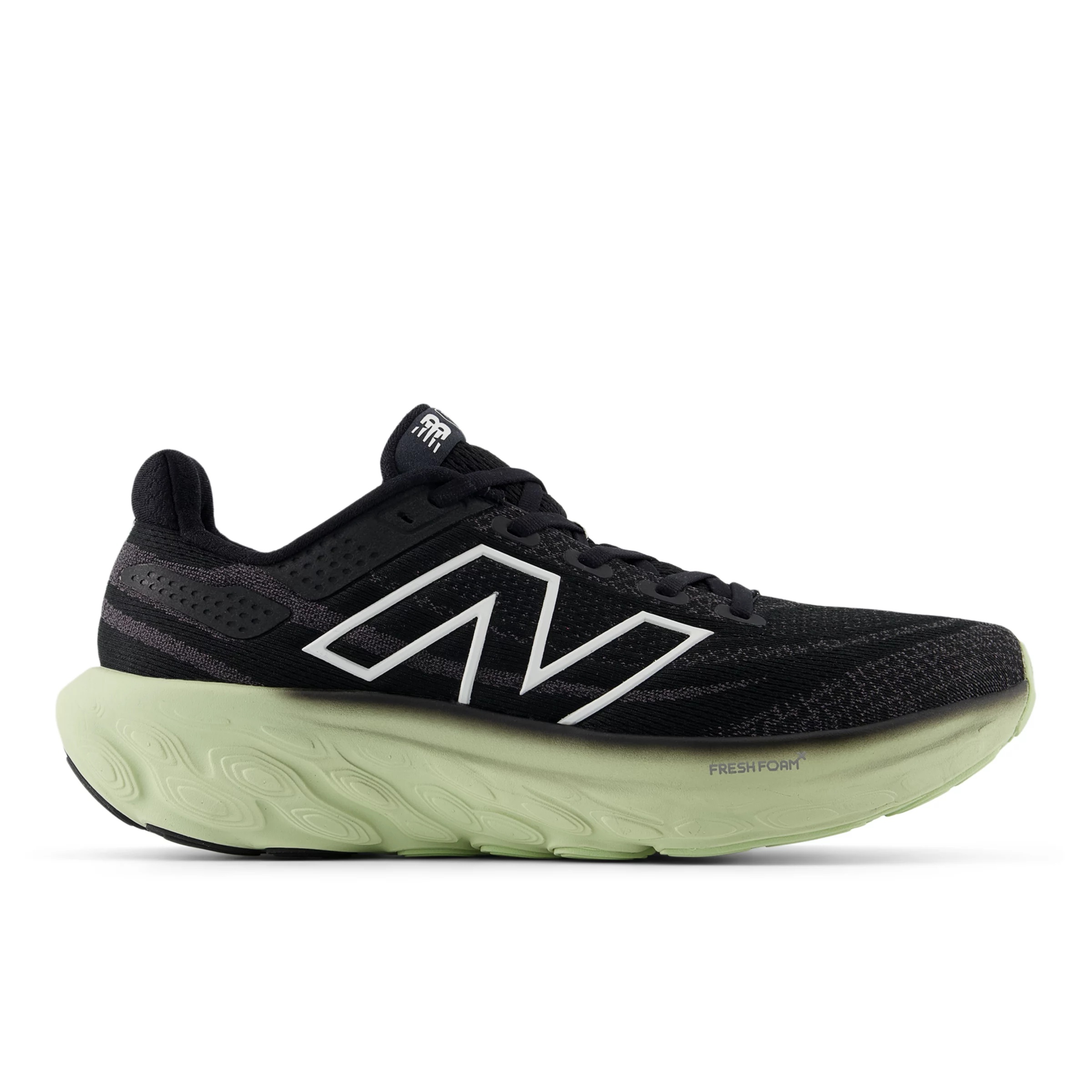 Fresh Foam X 1080v13 Black con lichen green