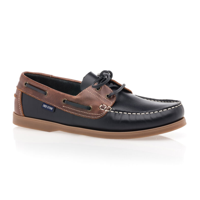 Blaue Herren-Loafer/Bootsschuhe