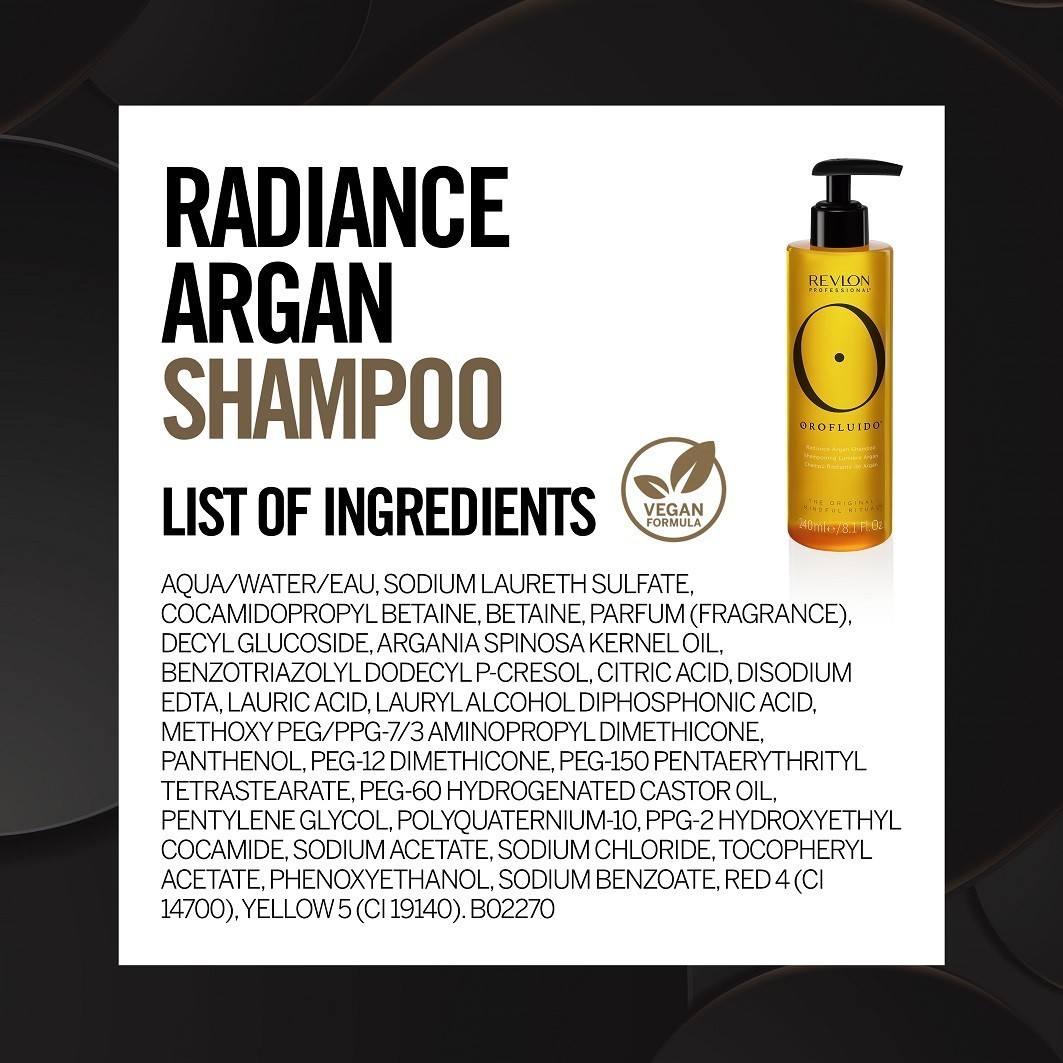 Revlon Professional šampon za kosu Orofluido Radiance Argan - 240 ml