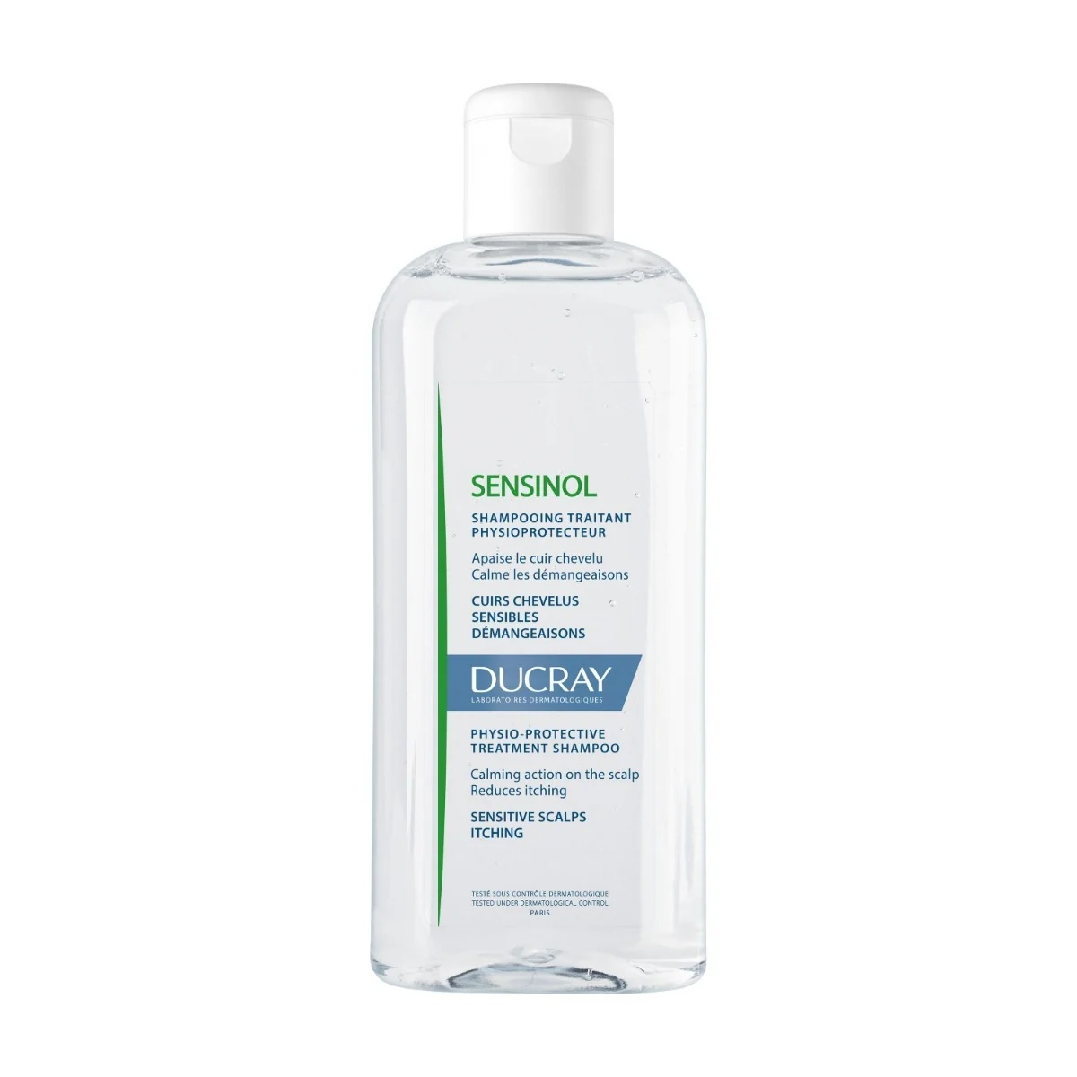 DUCRAY Sensinol shampoo 200 ml voor een gevoelige en geïrriteerde hoofdhuid