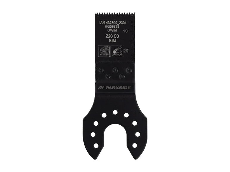 Acessórios PARKSIDE® para a ferramenta multifuncional PMFWZ 6 A1