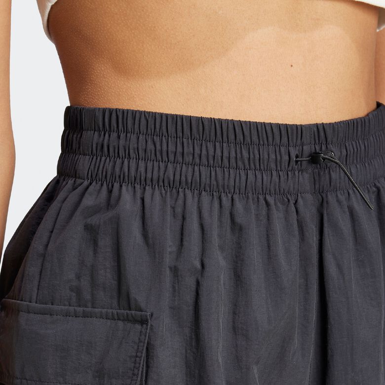 Kurze Cargohose mit 3 Streifen, Sommerglanz