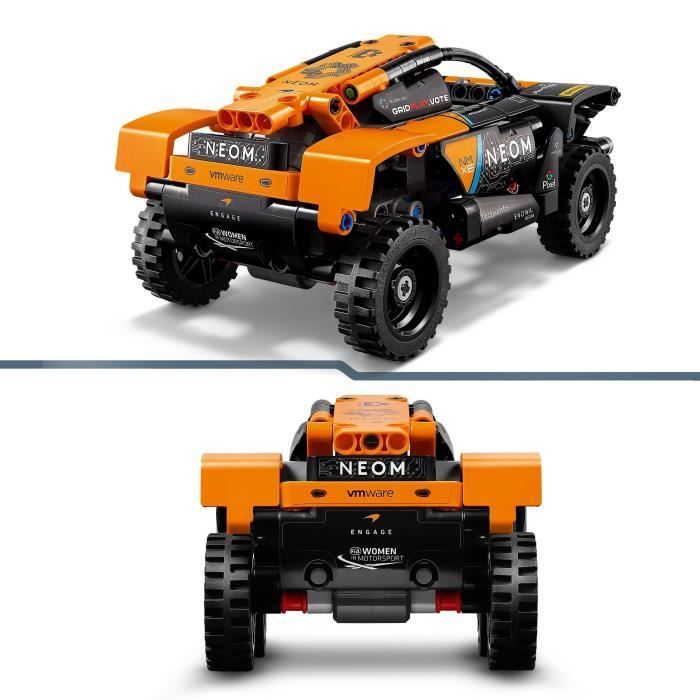 LEGO® 42166 Technic NEOM McLaren Extreme E Raceauto, speelgoedauto met terugtrekmechanisme voor kinderen, bouwbaar