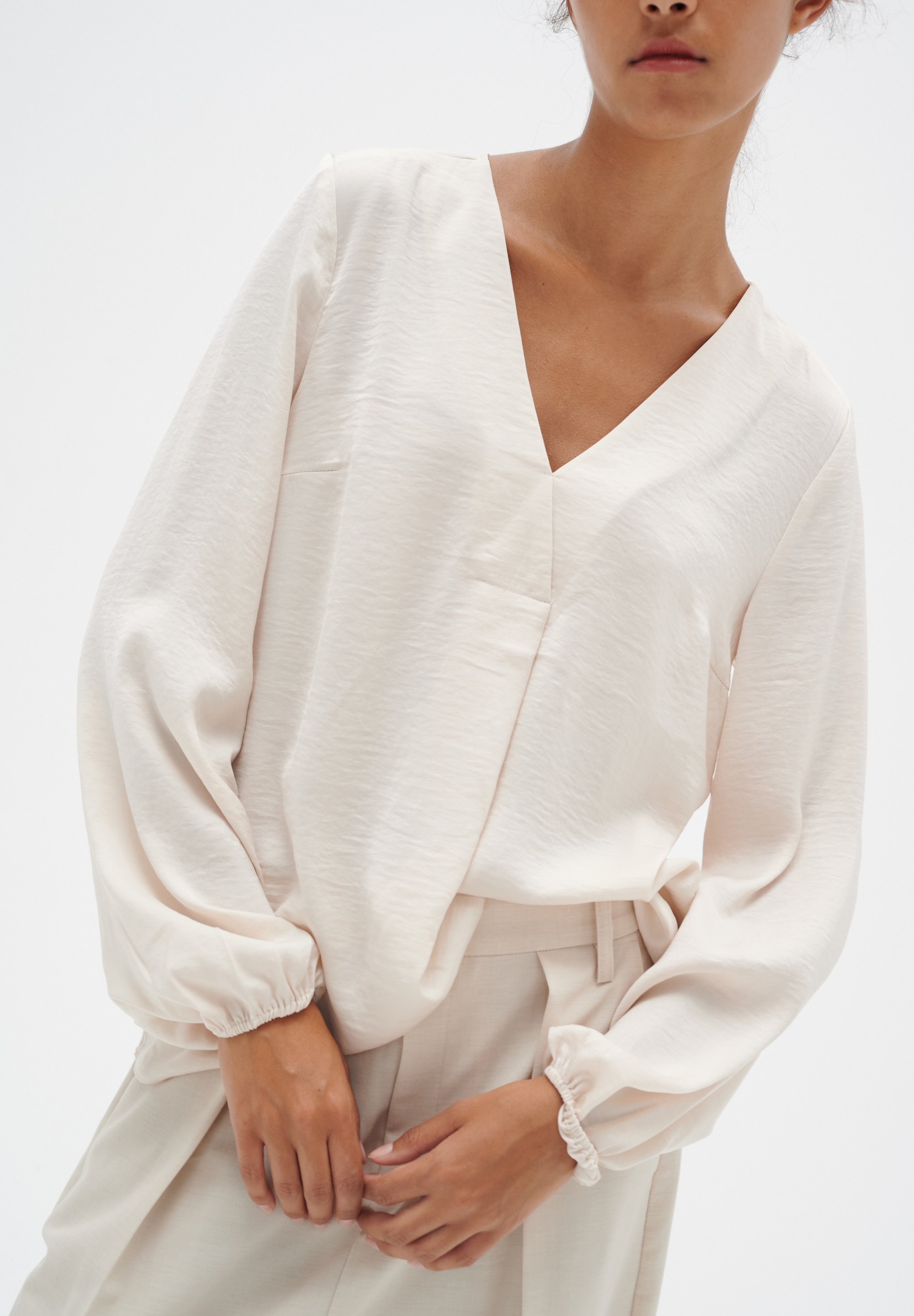 Blusa InWear RINDA - Blusa - cor nougat francês