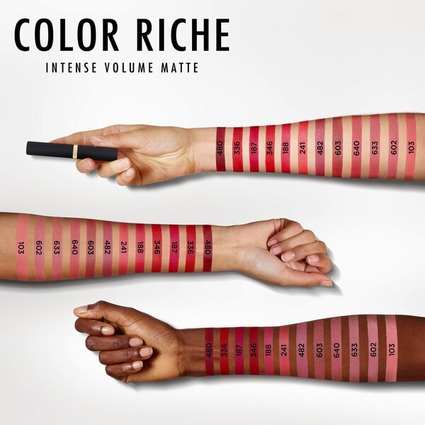 L'Oréal Paris Color Riche Volume Matte ruž za usne nijanse 480 Plum Dominant Intense, 1,8 g