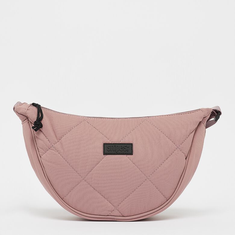 Badge Basic Logo Diamond Quilted Shoulder Bag