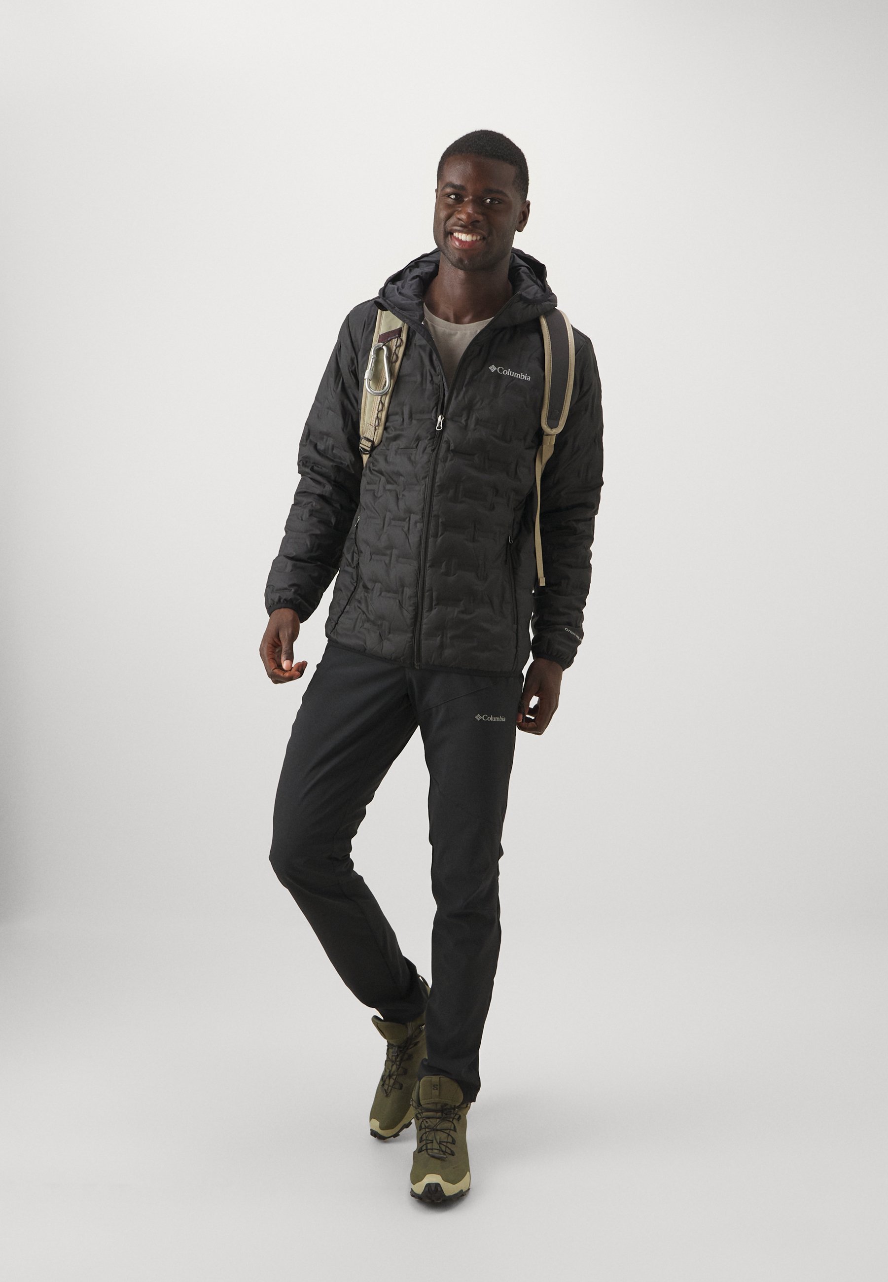 Columbia DELTA RIDGE™ II donsjack met capuchon - Donsjack - zwart