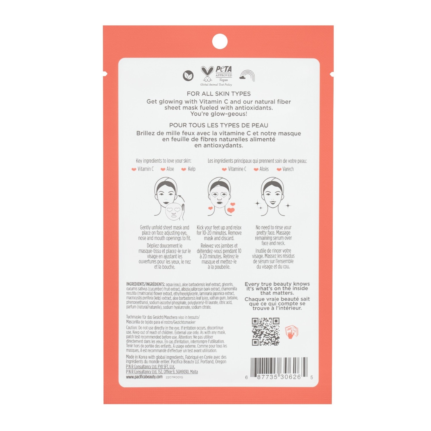 Pacifica Glow Mask Glow Baby Brightening Gesichtsmask - 18 ml