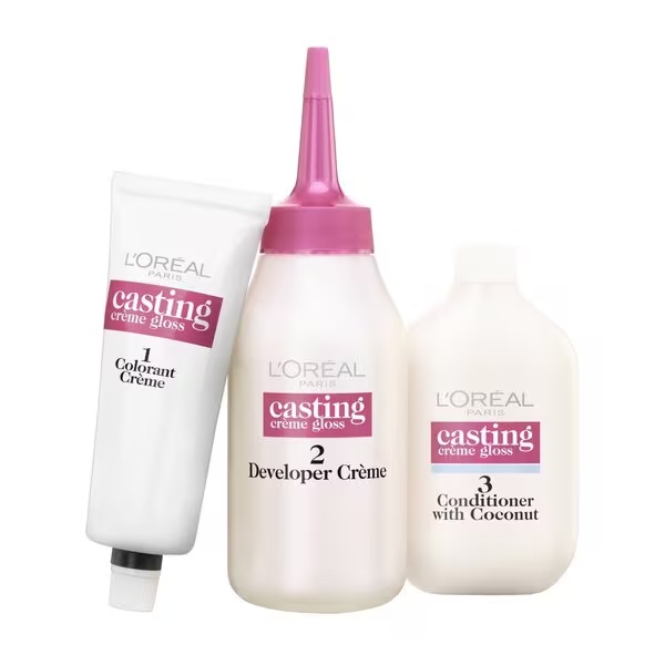 L'Oréal Paris Casting Créme Gloss 415 Srednje pepeljasto-kestenjasta polutrajna boja za kosu