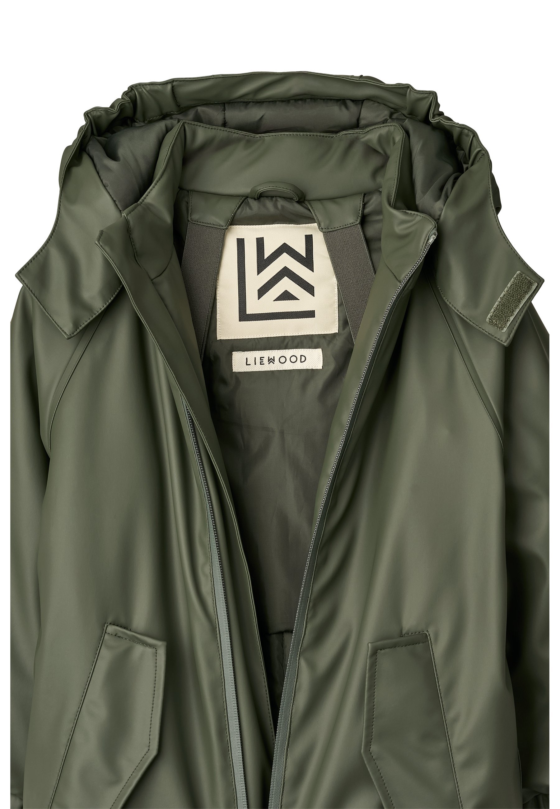 Liewood MADDY UNISEX - Regenpak - jagersgroen