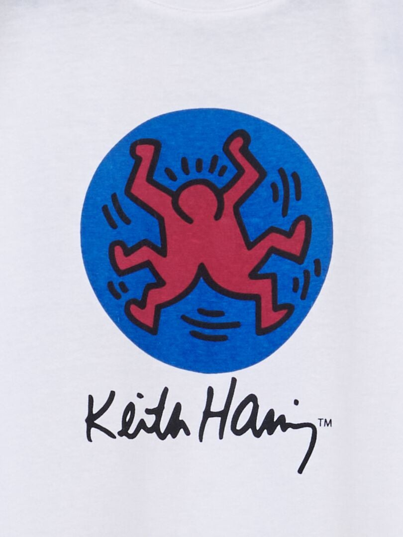 'Keith Haring Foundation' T-shirt - wit