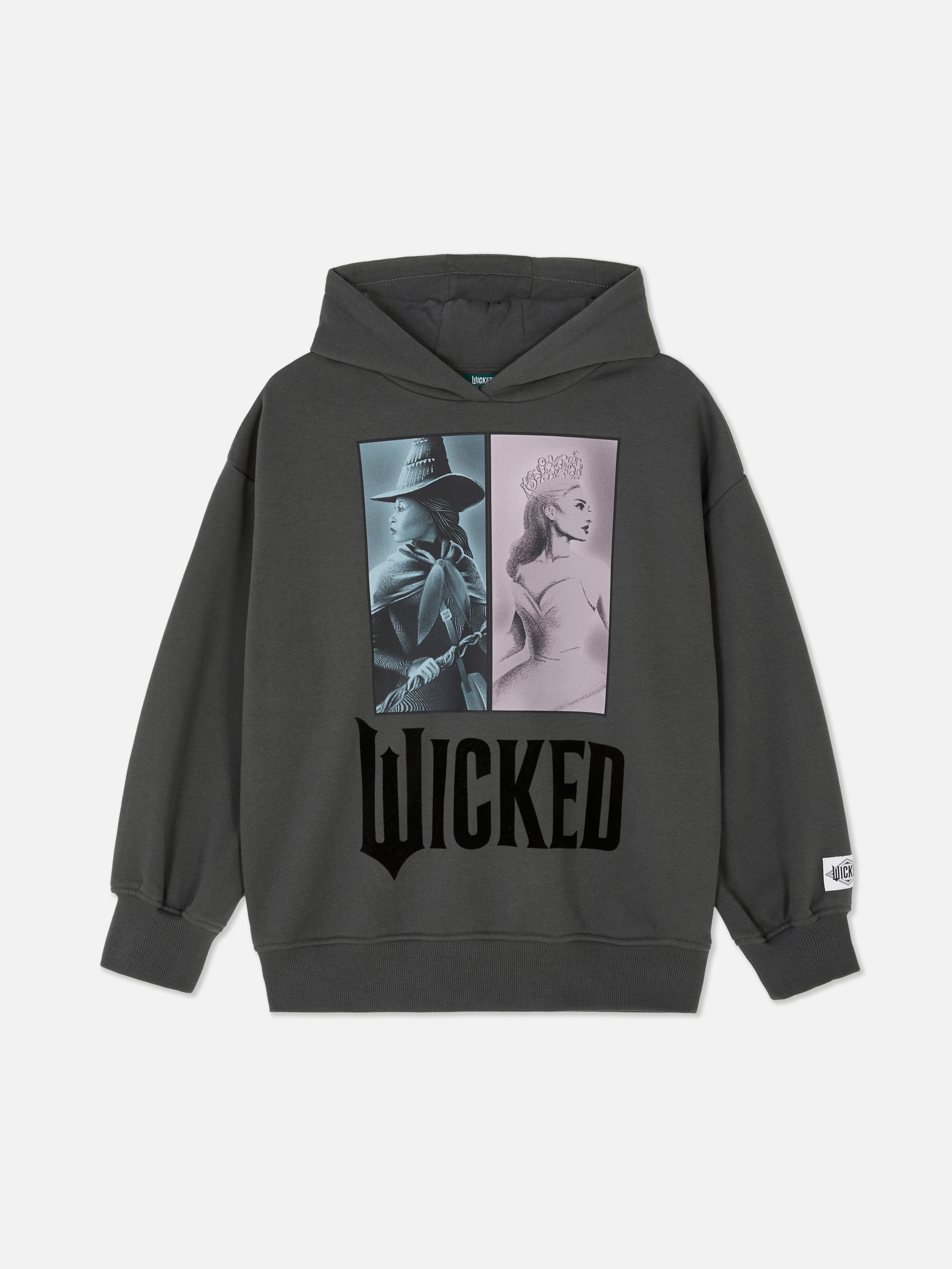 Дуксерица Wicked x Primark Glinda and Elphaba Удобна дуксерица са узорком Glinda and Elphaba на предњој страни
