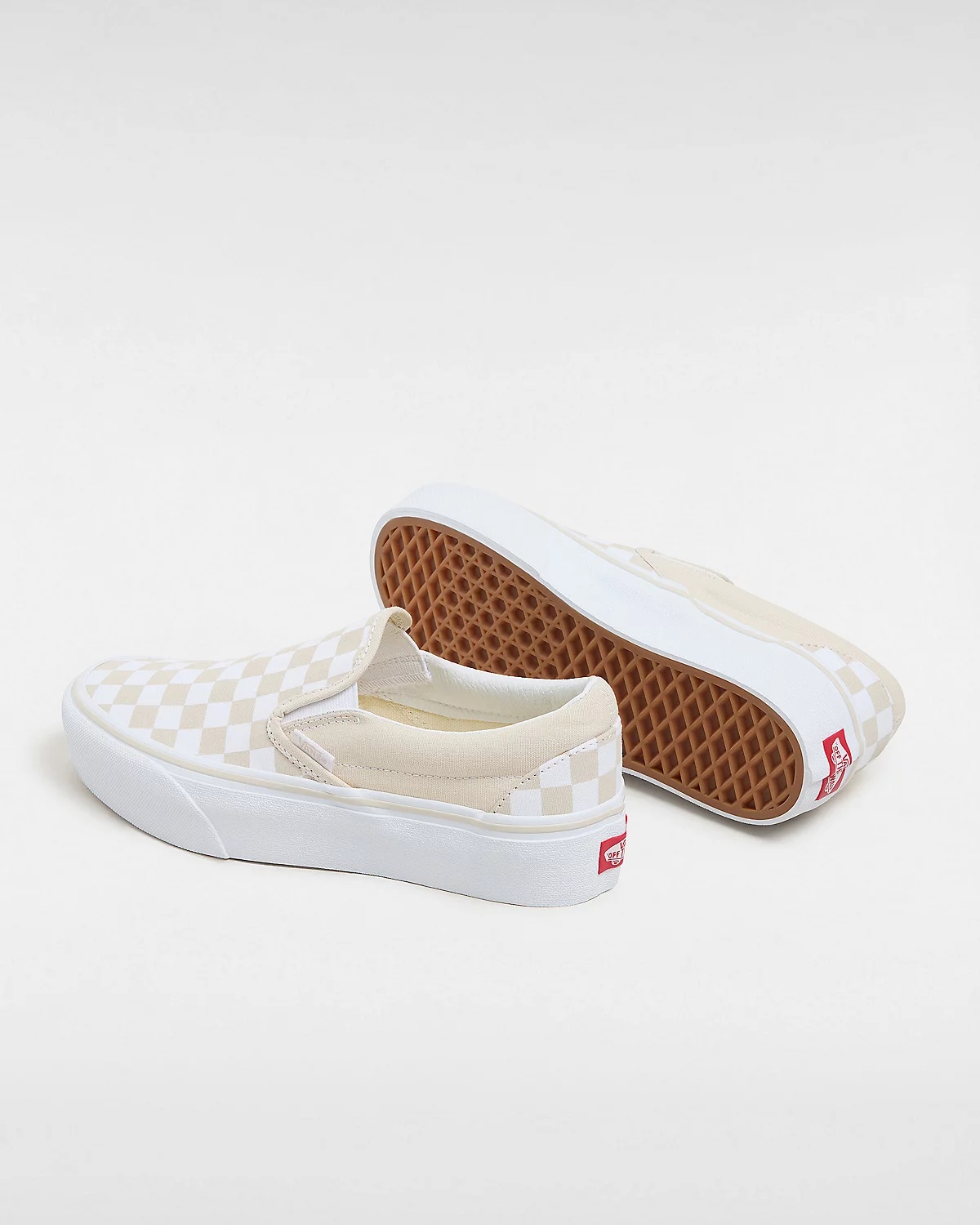 Scarpe Checkerboard Classic Slip-On Platform