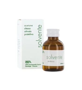 ZETA FARMACEUTICI Solvant d'huile acétonique 50 ml