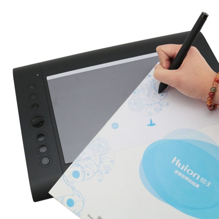 Tablette Graphique Windows Mac USB Dessin Jeu Édition 6 Touches Personnalisables YONIS
