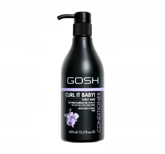 Gosh Curl it Baby odżywka do włosów kręconych 450 ml