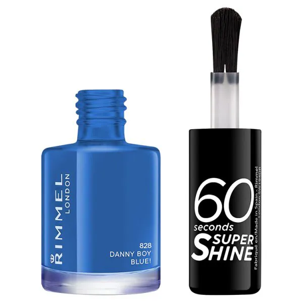 Rimmel Nagellack 60 Second Danny Boy Blå 8ml